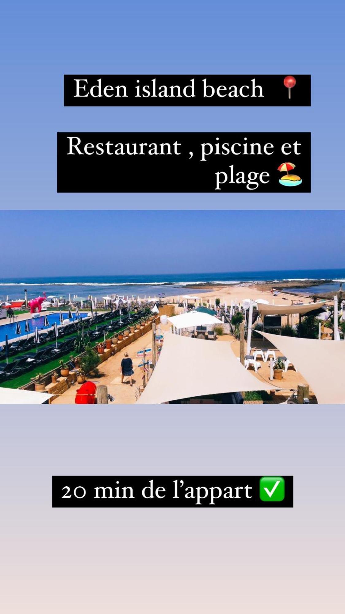 Appartement propre , calme et prés de la plage pour les familles Skhirat Extérieur photo